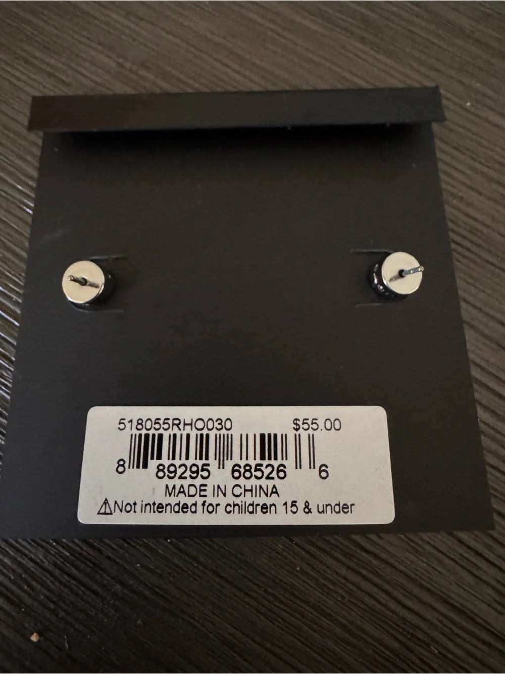 Authentic Brand New Coach Silver Mini Lock Earrings - Picture 2 of 4